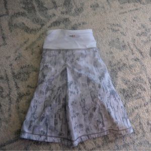 White cameo lululemon skirt!